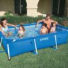 Rectangular Metal Frame Pool 260 x 160 x 65 cm Without Filter - Image 5