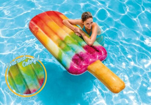 Rainbow Popsicle Float