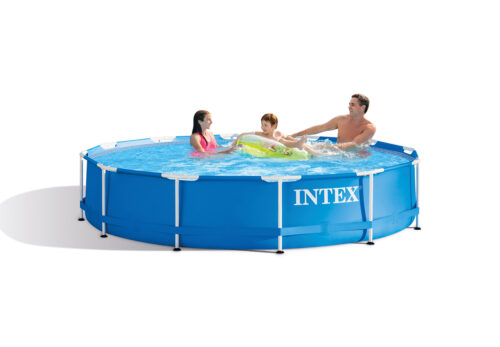 28210 Metal Frame Pool in amman intex jordan