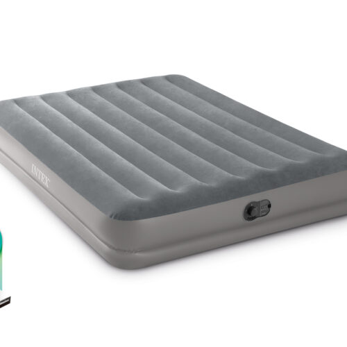 Queen Dura-Beam Prestige Mid-Rise Airbed with FastFill USB Pump 30Cm