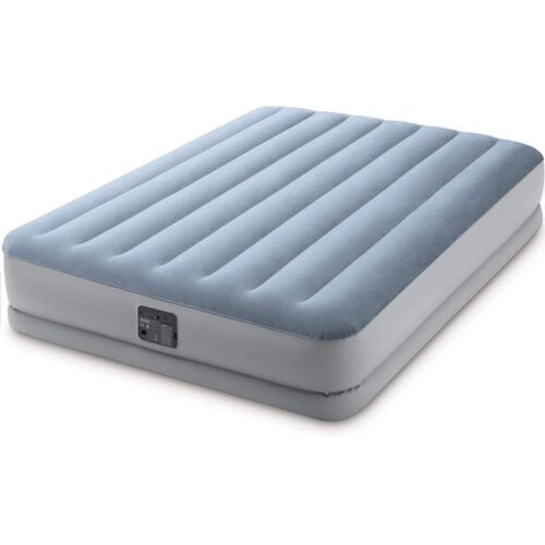 Queen Dura-Beam Raised Comfort Airbed with QuickFill Plus Internal Pump 36Cm