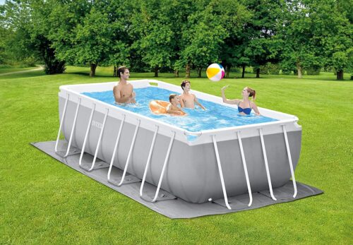 Rectangular Prism Frame Pool 400Cm X 200Cm X 122Cm