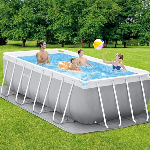 Rectangular Prism Frame Pool 400Cm X 200Cm X 122Cm