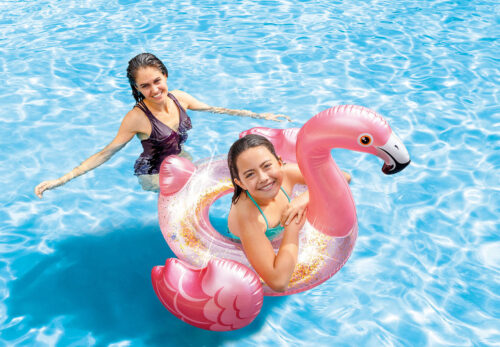 Glitter Flamingo Tube 56251