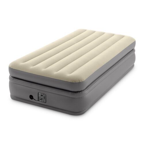 Twin Dura-Beam Prime Comfort Elevated Airbed with Internal Pump 50Cm