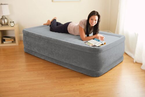 TWIN COMFORT-PLUSH AIRBED WITH FIBER-TECH BIP (w/220-240V Bulit-in Pump) - Image 2