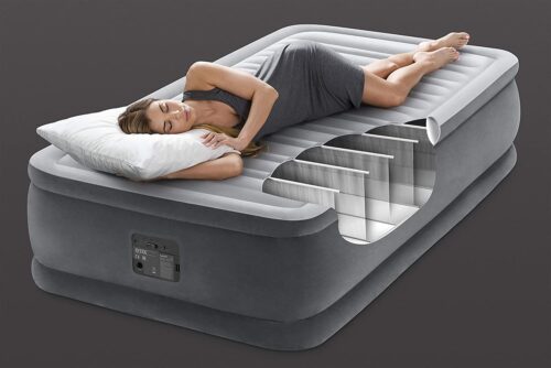 TWIN COMFORT-PLUSH AIRBED WITH FIBER-TECH BIP (w/220-240V Bulit-in Pump) - Image 3
