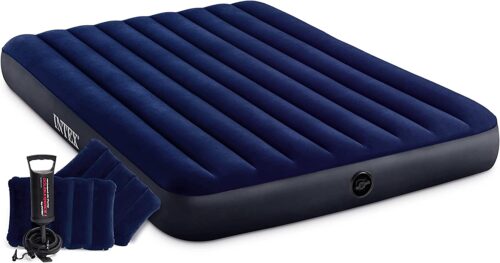 Queen Dura-Beam Classic Downy Airbed 25Cm With Pump And 2 Cushions - Image 5