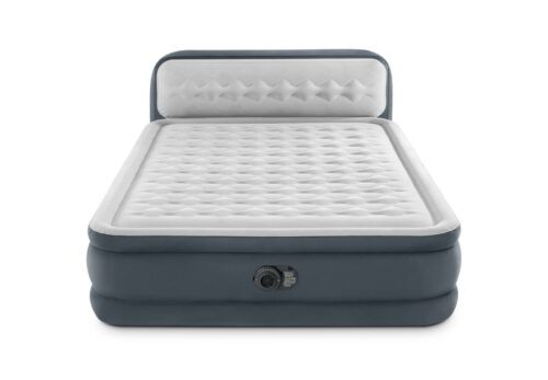 Ultra Plush Headboard Airbed Queen 2-Persons - With Build-in Pump