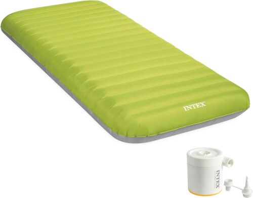 Intex Premaire Dura-Beam Camping Mat w/ USB150, Inflated Size: 76cm x 1.91m x 17cm