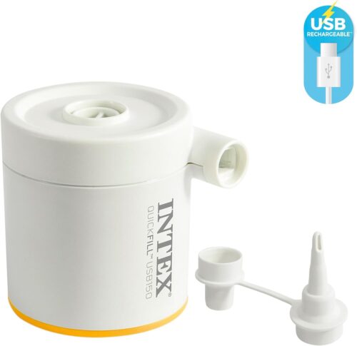 Intex Full Dura-Beam Premaire Camping Mattress w/ USB150, Inflated Size: 1.37m x 1.91m x 22cm - Image 3