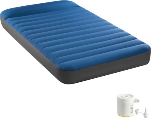 Intex Twin Dura-Beam Premaire Camping Mattress w/ USB150, Inflated Size: 99cm x 1.91m x 22cm - Image 4